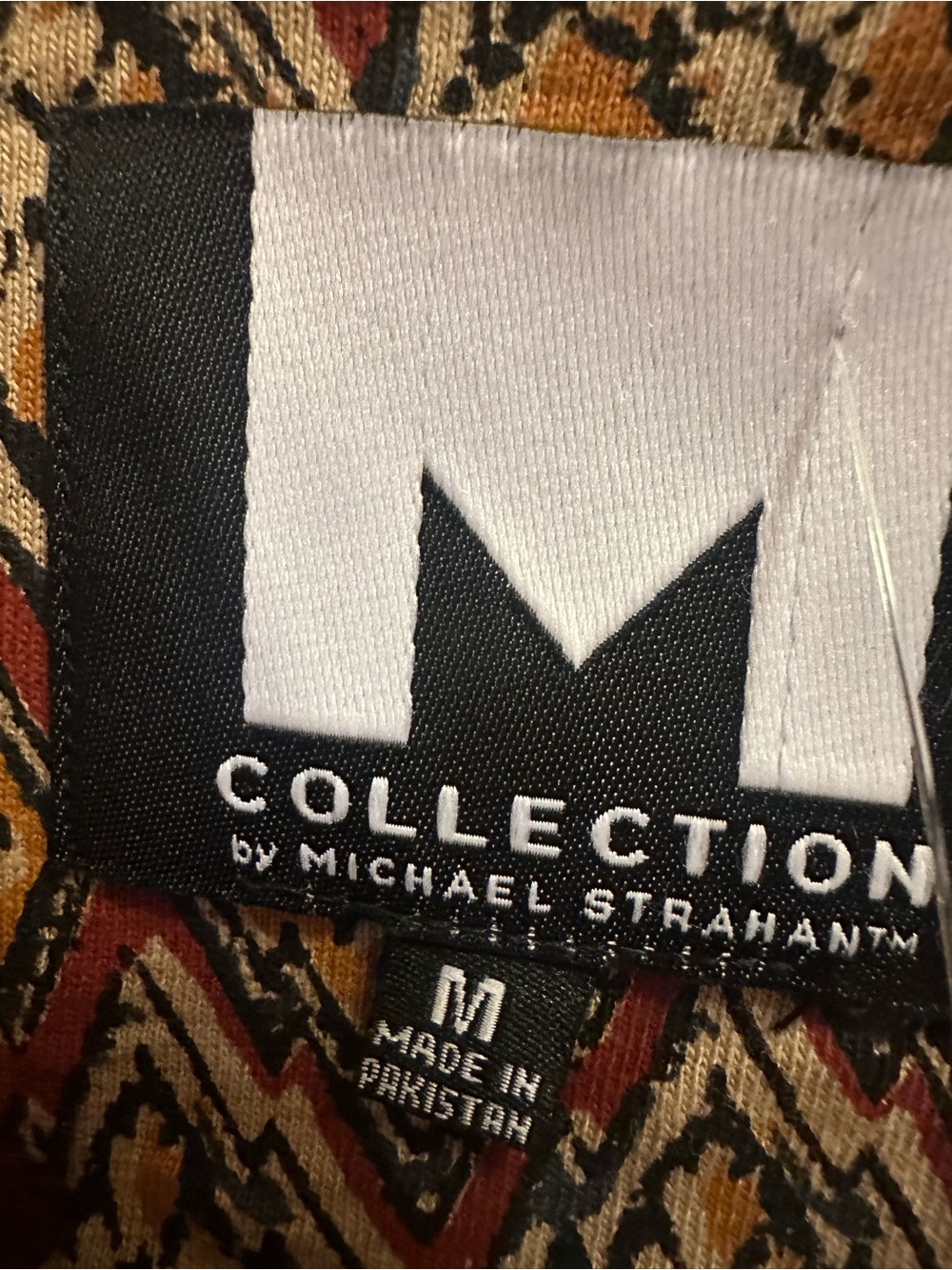 JM Collection Men’s Polo - Deep Rust - Picture 4 of 5